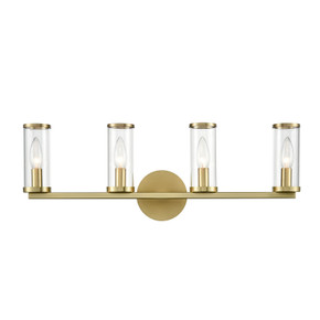 Bathroom Fixtures Four Lights by Alora ( 452 | WV309044NBCG Revolve ) 