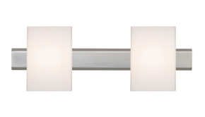 Bathroom Fixtures Two Lights by Besa ( 74 | 2SW-TITO07-LED-SN Tito ) 