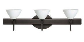Bathroom Fixtures Three Lights by Besa ( 74 | 3SW-174307-BR Domi ) 