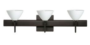 Bathroom Fixtures Three Lights by Besa ( 74 | 3SW-174307-BR-SQ Domi ) 
