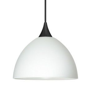 Mini Pendants Glass Down by Besa ( 74 | 1XT-467907-BK Besa Brella Pendant ) 