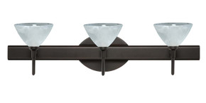 Bathroom Fixtures Three Lights by Besa ( 74 | 3SW-174352-BR Domi ) 
