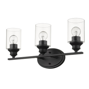 Bathroom Fixtures Three Lights by Acclaim Lighting ( 106 | IN41452BK Gemma ) 