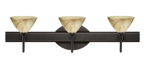 Bathroom Fixtures Three Lights by Besa ( 74 | 3SW-174383-BR Domi ) 