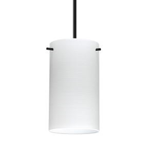 Mini Pendants Glass Down by Besa ( 74 | 1BC-4404KR-MED-BK Besa Stilo 7 Pendant ) 