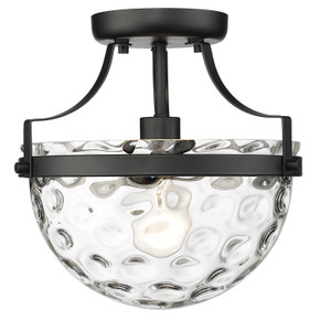 Semi-Flush Mts. Bowl Style by Acclaim Lighting ( 106 | IN60099BK Quinn ) 