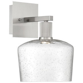 Sconces Single Glass by Access ( 18 | 63144LEDD-BS/SDG Port Nine Chardonnay ) 