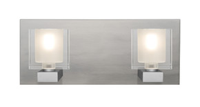 Bathroom Fixtures Two Lights by Besa ( 74 | 2WF-BOLOFR-SN Bolo ) 
