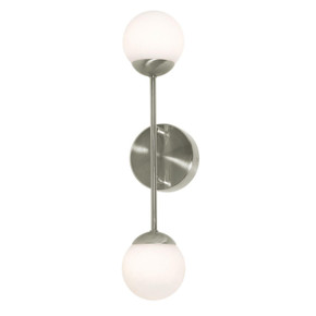 Sconces Double Glass by AFX Lighting ( 162 | PRLS0418L30D1SN Pearl ) 