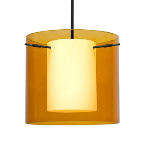 Mini Pendants Glass Down by Besa ( 74 | 1TT-G18407-LED-BK Besa Pahu 12 Stem Pendant ) 