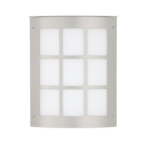 Exterior Wall Mt./Flush by Besa ( 74 | MOTO13GR-WA-SL Besa Outdoor Sconce Moto 13 Grid ) 