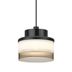 Mini Pendants Glass Down by Besa ( 74 | 1XT-PIVOTSM-LED-BK Besa Pivot Pendant ) 