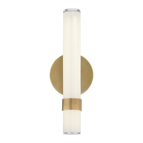 Sconces Linear/Tubular by Alora ( 452 | WV324114VBGO-UNV Madison ) 