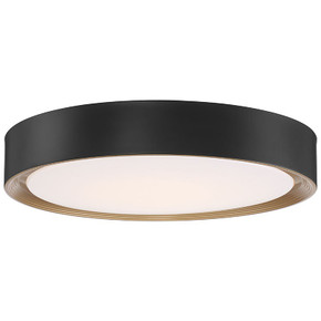 Flush Mounts Drum Shade by Access ( 18 | 49971LEDDLP-MBL/ACR Malaga ) 