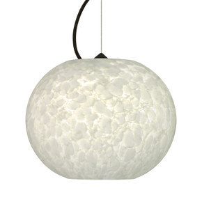 Mini Pendants Glass Down by Besa ( 74 | 1KX-477619-LED-BK Besa Luna Cable Pendant ) 