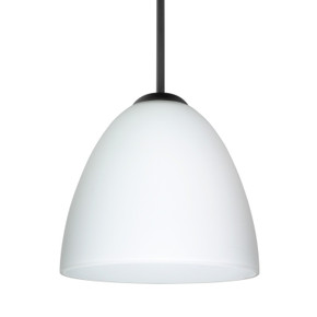 Mini Pendants Glass Down by Besa ( 74 | 1JC-447007-LED-BK Besa Vila Pendant ) 