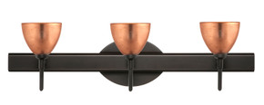 Bathroom Fixtures Three Lights by Besa ( 74 | 3SW-1758CF-BR Divi ) 