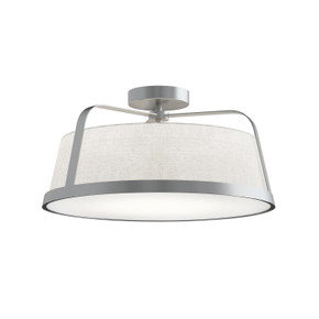 Semi-Flush Mts. Drum Shade by AFX Lighting ( 162 | LIZC18MBSN Lizzette ) 