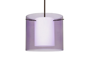 Pendants Glass Down by Besa ( 74 | 1TT-A18407-BR Pahu ) 