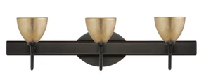Bathroom Fixtures Three Lights by Besa ( 74 | 3SW-1758GF-BR Divi ) 