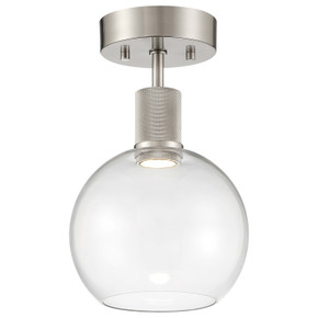 Semi-Flush Mts. Directional by Access ( 18 | 63148LEDD-BS/CLR Port Nine Burgundy ) 