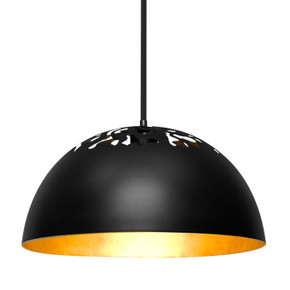 Pendants Metal Shade by Besa ( 74 | 1TT-GORDY-BK Besa Gordy Stem Pendant ) 