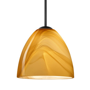 Mini Pendants Glass Down by Besa ( 74 | 1JC-4470HN-LED-BK Besa Vila Pendant ) 