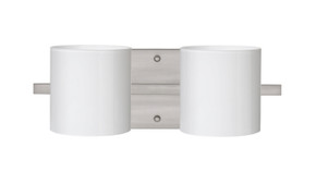 Bathroom Fixtures Two Lights by Besa ( 74 | 2WS-718006-SN Pogo ) 