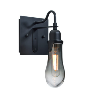 Sconces Single Glass by Besa ( 74 | 1WG-WISHSM-EDIL-BK Wish ) 