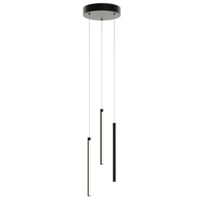 Mini Pendants 3 Light Cluster by AFX Lighting ( 162 | RMTP04L30D1BK Rosemont ) 