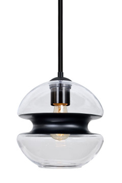 Multi-Systems Line Voltage Pendants by Besa ( 74 | 1TT-HULA8BK-EDIL-BK Hula 8 ) 