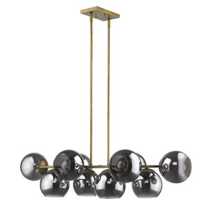 Linear/Island 4 Light + by Acclaim Lighting ( 106 | TP20036AB Lunette ) 