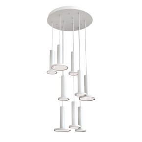 Pendants Multi-port/Cascade by AFX Lighting ( 162 | LNAP99L30D1WHRND9 Luna ) 