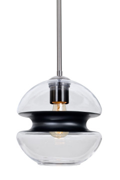 Multi-Systems Line Voltage Pendants by Besa ( 74 | 1TT-HULA8BK-EDIL-SN Hula 8 ) 