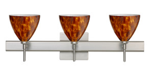 Bathroom Fixtures Three Lights by Besa ( 74 | 3SW-177918-SN-SQ Mia ) 