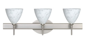 Bathroom Fixtures Three Lights by Besa ( 74 | 3SW-177919-SN Mia ) 