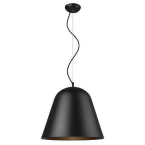 Pendants Metal Shade by Acclaim Lighting ( 106 | TP30075BK Knell ) 