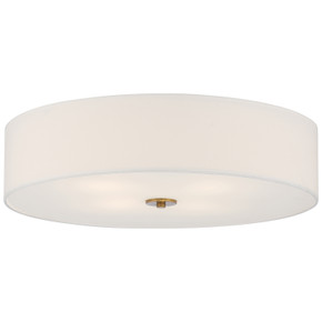 Flush Mounts Drum Shade by Access ( 18 | 64064LEDDLP-ABB/WH Mid Town ) 