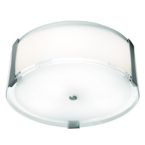 Flush Mounts Drum Shade by Access ( 18 | 50120LEDDLP-BS/OPL Tara ) 