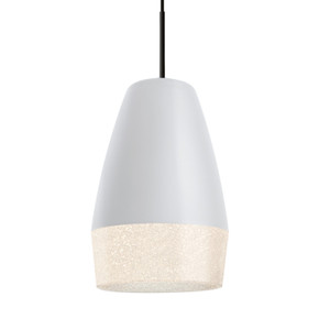 Mini Pendants Glass Down by Besa ( 74 | 1JT-ABU12WH-BK Besa Abu 12 Pendant ) 