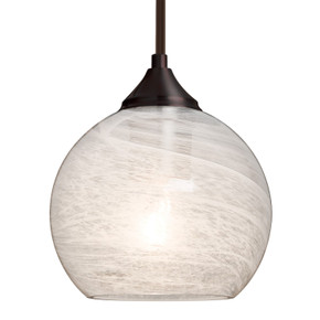 Mini Pendants Glass Down by Besa ( 74 | 1TT-JILLYCL-BR Besa Jilly Stem Pendant ) 