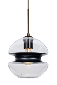Multi-Systems Line Voltage Pendants by Besa ( 74 | J-HULA8BK-EDIL-BR Hula 8 ) 