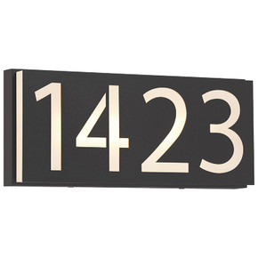 Exterior Decor/Furniture/Mailboxes by Access ( 18 | SB-20022LEDDMG-BL/ACR Numero Wet ) 