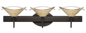 Bathroom Fixtures Three Lights by Besa ( 74 | 3SW-181305-BR Hoppi ) 