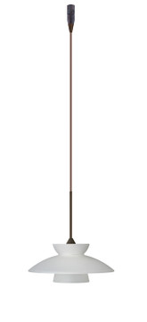 Multi-Systems Low Voltage Pendants by Besa ( 74 | RXP-271825-BR Trilo ) 