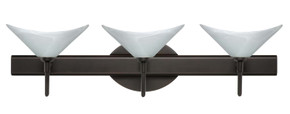 Bathroom Fixtures Three Lights by Besa ( 74 | 3SW-191352-BR Hoppi ) 