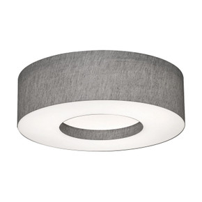 Flush Mounts Drum Shade by AFX Lighting ( 162 | MCF1524LAJUD-GY-BB Montclair ) 