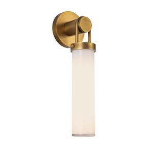 Sconces Single Glass by Alora ( 452 | WV355116VBGO Wynwood ) 