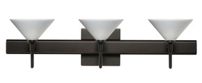 Bathroom Fixtures Three Lights by Besa ( 74 | 3SW-282453-BR-SQ Kona ) 