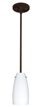 Mini Pendants Glass Down by Besa ( 74 | 1TT-151207-LED-BR Tao ) 